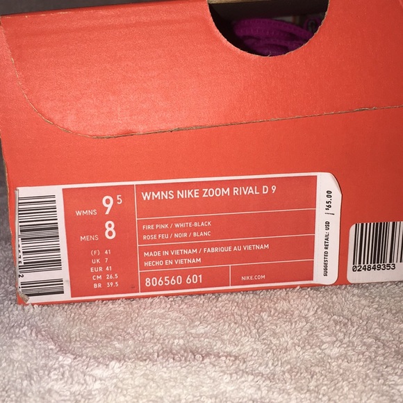 Women’s Nike Zoom Rival D 9 - Picture 8 of 8